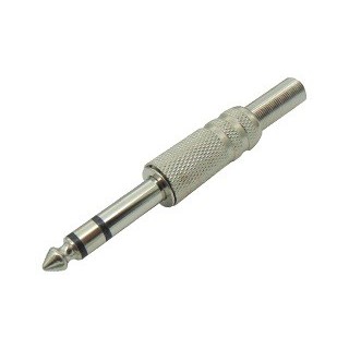 Βύσμα καλωδίου jack 6.35mm αρσενικό stereo ΓΕΝΙΚΗΣ ΧΡΗΣΗΣ ΓΕΝΙΚΗΣ ΧΡΗΣΗΣ VJACK0003M