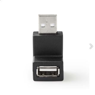 Αντάπτορας γωνιακός USB θηλυκό σε USB θηλυκό ΓΕΝΙΚΗΣ ΧΡΗΣΗΣ AUSB0009