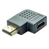 Αντάπτορας γωνιακός HDMI αρσενικό σε HDMI θηλυκό