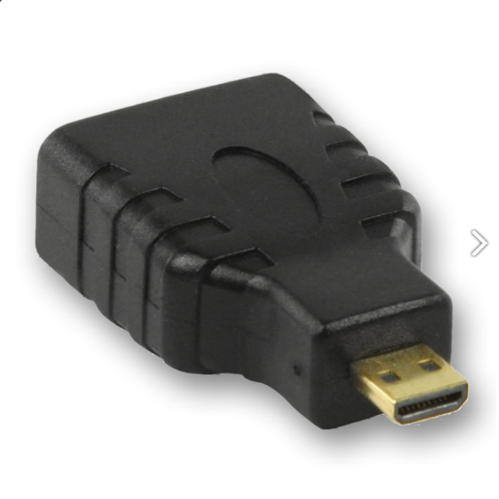 Αντάπτορας HDMI micro αρσενικό σε HDMI θηλυκό ΓΕΝΙΚΗΣ ΧΡΗΣΗΣ AHDMI0004