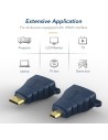 Αντάπτορας HDMI micro αρσενικό σε HDMI θηλυκό ΓΕΝΙΚΗΣ ΧΡΗΣΗΣ AHDMI0004