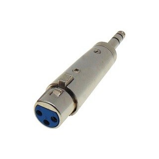 Αντάπτορας CANON/XLR θηλυκό σε 6.35 JACK stereo αρσενικό ΓΕΝΙΚΗΣ ΧΡΗΣΗΣ AXLR0003