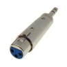 Αντάπτορας CANON/XLR θηλυκό σε 6.35 JACK stereo αρσενικό