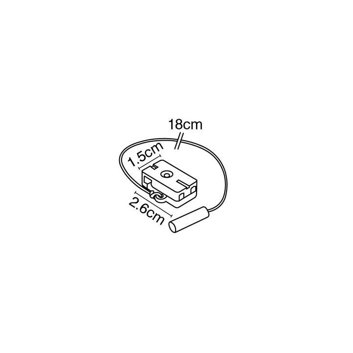 Ενδιάμεσος διακόπτης μονοπολικός με κορδόνι ΓΕΝΙΚΗΣ ΧΡΗΣΗΣ ΓΕΝΙΚΗΣ ΧΡΗΣΗΣ DIKP0003