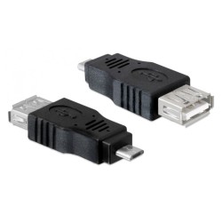Αντάπτορας USB 2.0 σε Micro B CAB-U029, μαύρος ΓΕΝΙΚΗΣ ΧΡΗΣΗΣ USB0014