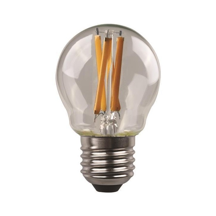 Λάμπα σφαιρική LED Filament E27 4.5W 3000K EUROLAMP