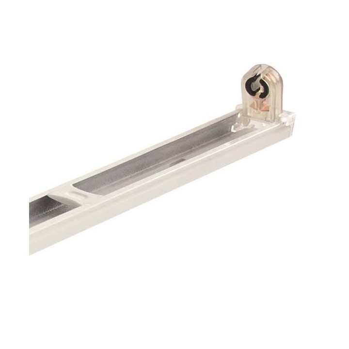 Φωτιστικό σκαφακί μεταλλικό κενό για λάμπες LED 1x0.60m ΓΕΝΙΚΗΣ ΧΡΗΣΗΣ SKF0001