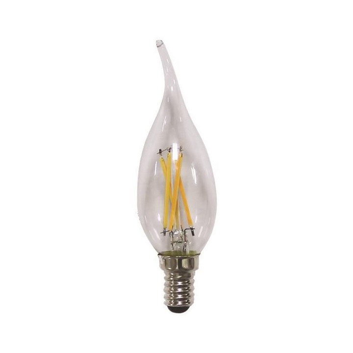 Λάμπα κερί με μύτη LED Filament 4.5-40W 2700K E14 EUROLAMP EUROLAMP LFILKT0003