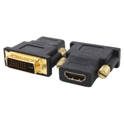 Αντάπτορας HDMI θηλυκό σε DVI-I 24+1 αρσενικό ΓΕΝΙΚΗΣ ΧΡΗΣΗΣ AHDMI0006