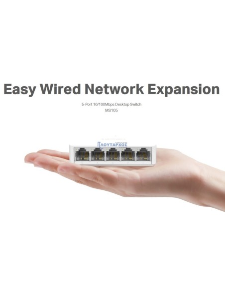 Switch 5-Port Fast Ethernet Easy Desktop 10/100 D-LINK ΓΕΝΙΚΗΣ ΧΡΗΣΗΣ SWITC01