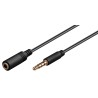 Καλώδιο ήχου jack  4 pin 3,5mm αρσενικό Stereo σε 3,5mm Stereo θηλυκό3m
