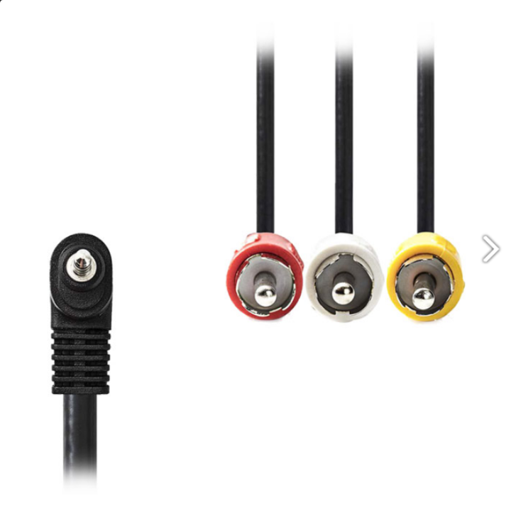 Καλώδιο ήχου εικόνας jack 3,5mm αρσενικό stereo σε 3xRCA αρσενικά 1,50m ΓΕΝΙΚΗΣ ΧΡΗΣΗΣ J3RCA3515MM