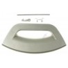 Silver washing machine door latch WHIRLPOOL/INDESIT replica