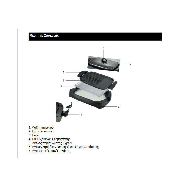 Πλαινά χερούλια - αντιθερμικές λαβές πλάκας IZZY original IZZY BBQ0001
