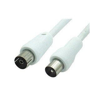 copy of Καλώδιο κεραίας TV RF αρσενικό σε RF αρσενικό 1,5m,  λευκό
