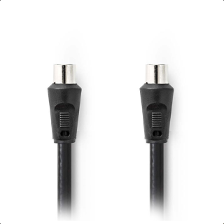 copy of Καλώδιο κεραίας TV RF αρσενικό σε RF θηλυκό 1.5m,  μαύρο