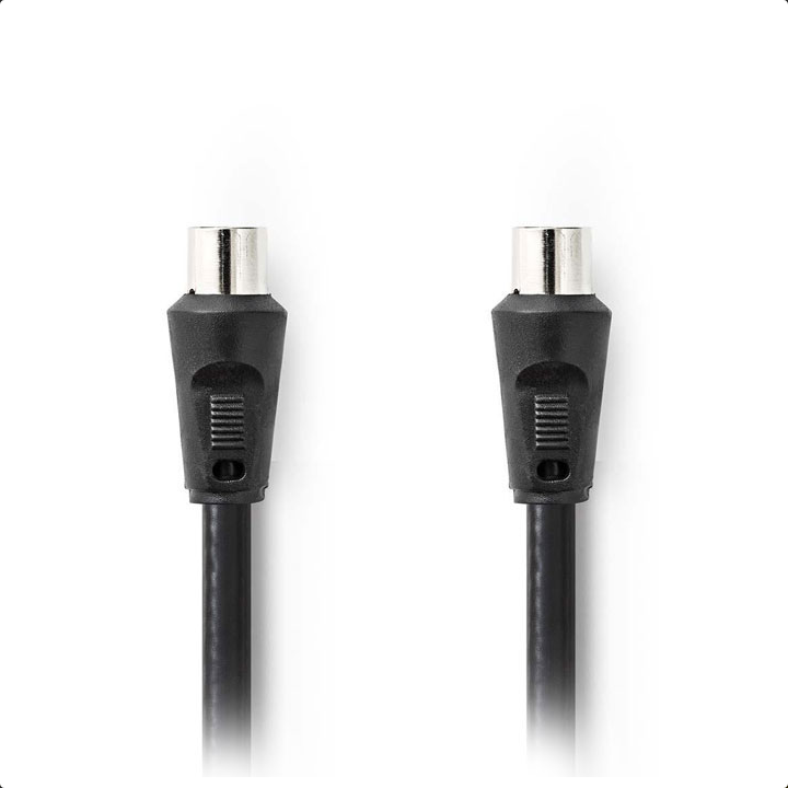 copy of Καλώδιο κεραίας TV RF αρσενικό σε RF θηλυκό 1.5m,  μαύρο