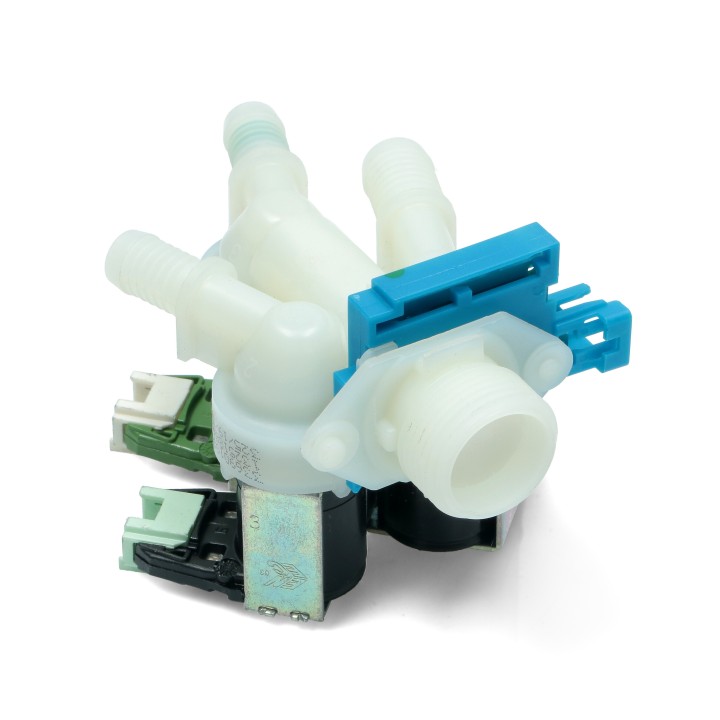 Βαλβίδα τριπλή ίσια εισαγωγής νερού Με μετρητή ροής πλυντηρίου ρούχων ZANUSSI replica ZANUSSI PRBAL0040