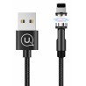 Magnetic and rotating 1m USB charging and data transfer cable