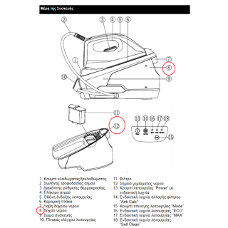 Δοχείο νερού ατμοσυστήματος IZZY original IZZY SIDKAD0012