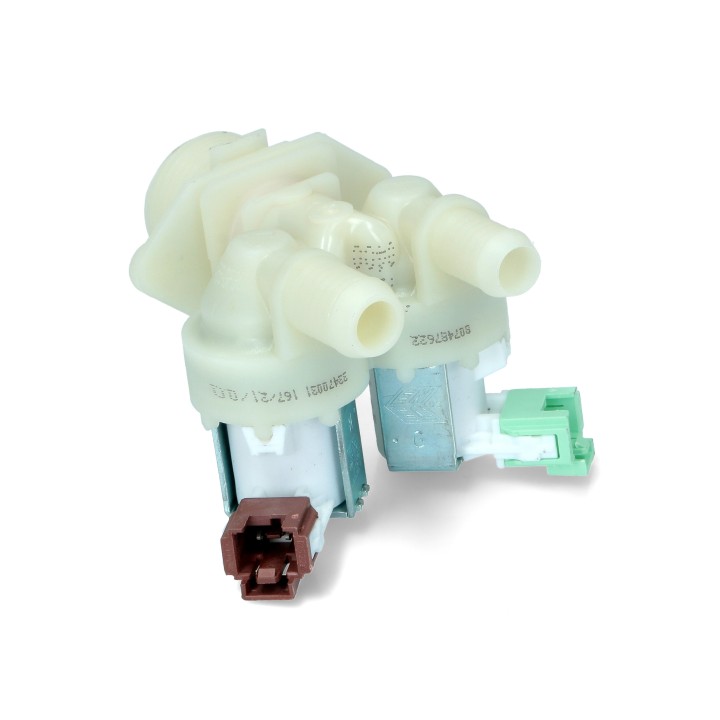 Double solenoid valve for washing machine AEG/ZANUSSI/ELECTROLUX