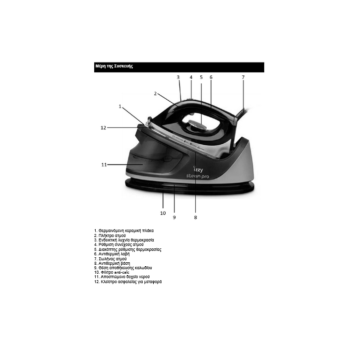 copy of Δοχείο νερού ατμοσυστήματος IZZY original