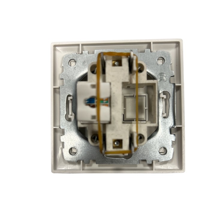 ANESTECH single white flush-mounted socket