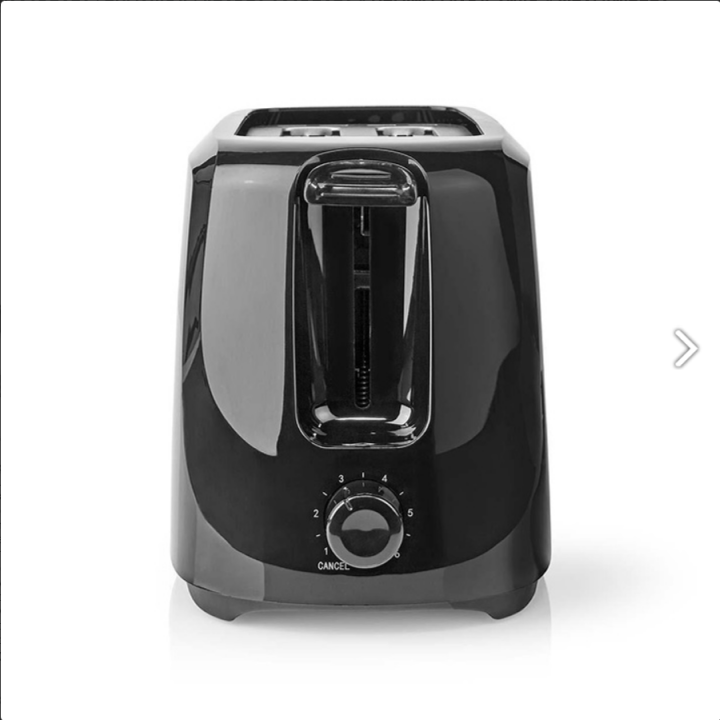 Αυτόματη φρυγανιέρα σε μαύρο χρώμα, 700W  233-2089