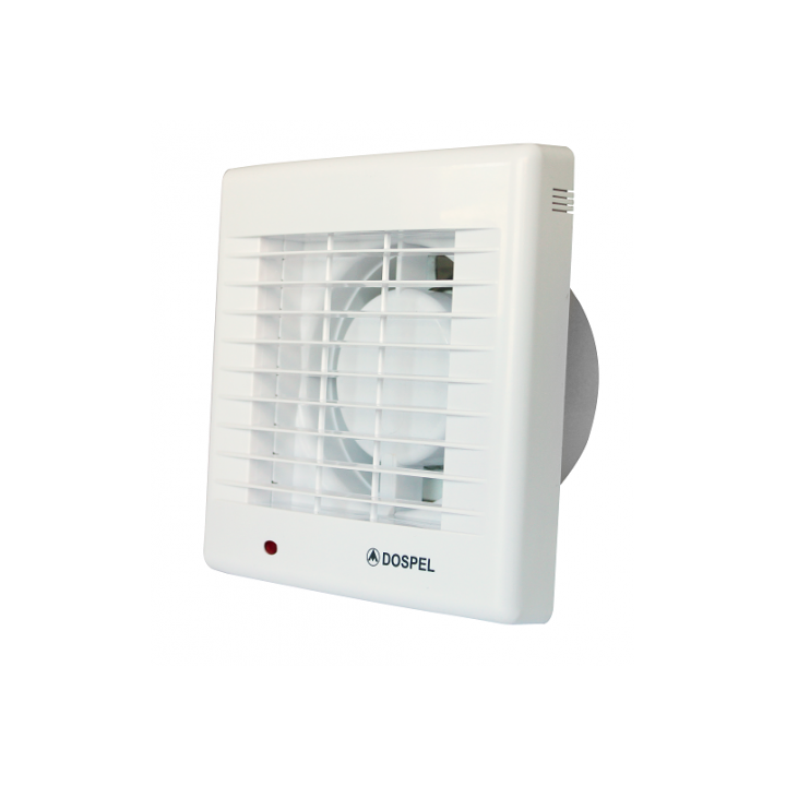 Εξαεριστήρας μπάνιου/λουτρού Φ100 με αυτόματες περσίδες και αισθητήρα υγρασίας POLO DOSPEL ΓΕΝΙΚΗΣ ΧΡΗΣΗΣ EXB0006