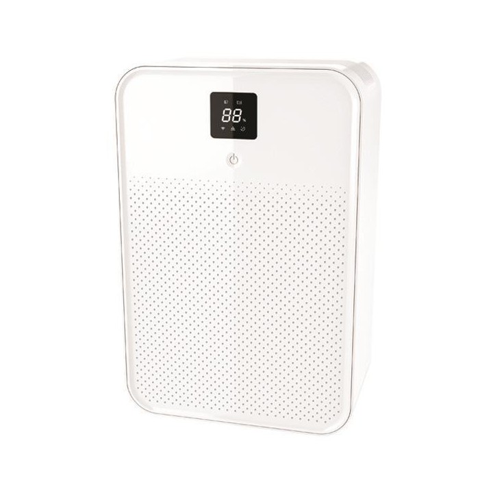 Αφυγραντήρας μίνι 0,5L LED PANEL & ιονιστής 90W λευκός