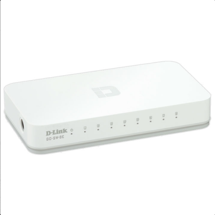 8-Port Fast Ethernet Easy Desktop Switch 10/100 D-LINK  215-0026
