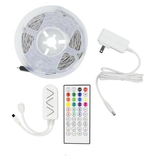 Ταινία LED PIXEL RGB 5 μέτρα & WIFI controller με μουσική IP20 EUROLAMP 145-70045