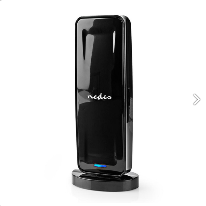 Εσωτερική κεραία HDTV, 26dB FM / VHF / UHF, με τεχνολογία προστασίας LTE/4G σε μαύρο χρώμα.  233-1991