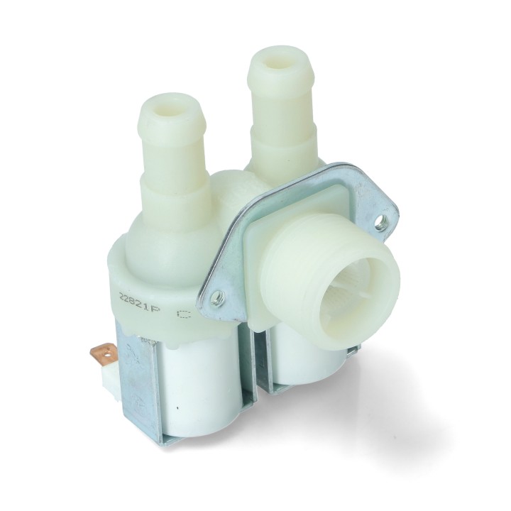 Double vertical inlet water valve for washing machine / dishwasher GENERAL USE