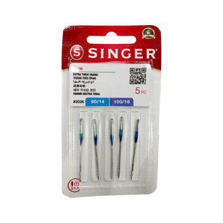 Βελόνες No 90/14 - 100/16 ραπτομηχανής SINGER original SINGER RBEL0002