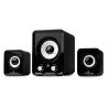 Ηχεία Essential sound PT-843, 2.1, 5W + 2x 3W, 3.5mm, μαύρα PT-843