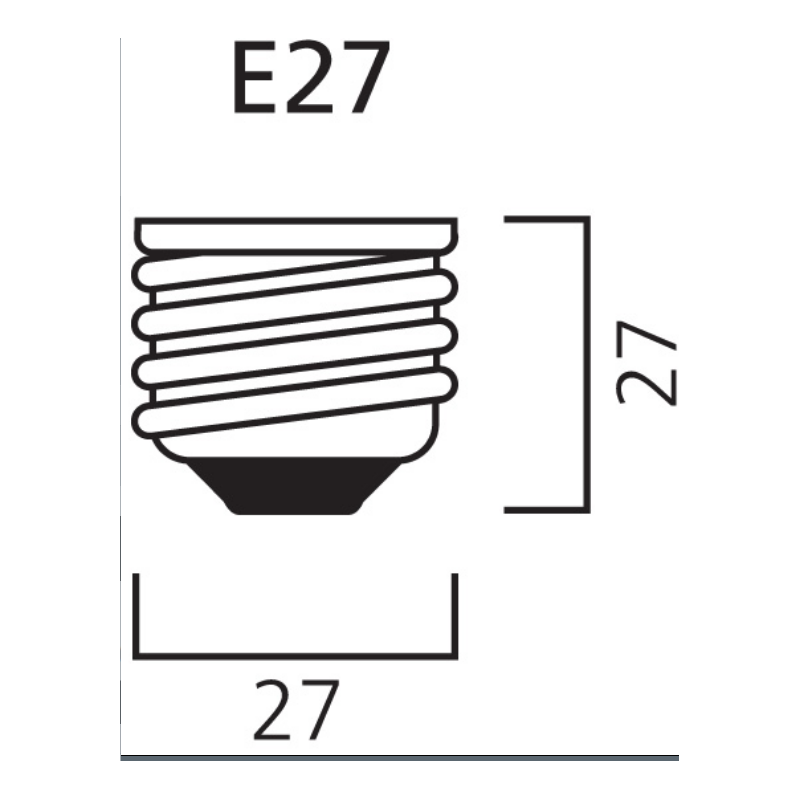 Λάμπα led σφαιρική 5W E27 G45 2700Κ EUROLAMP EUROLAMP G45527E27EL
