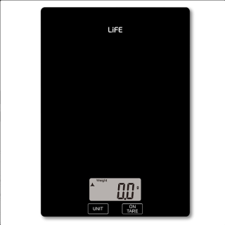 Γυάλινη ψηφιακή ζυγαριά κουζίνας