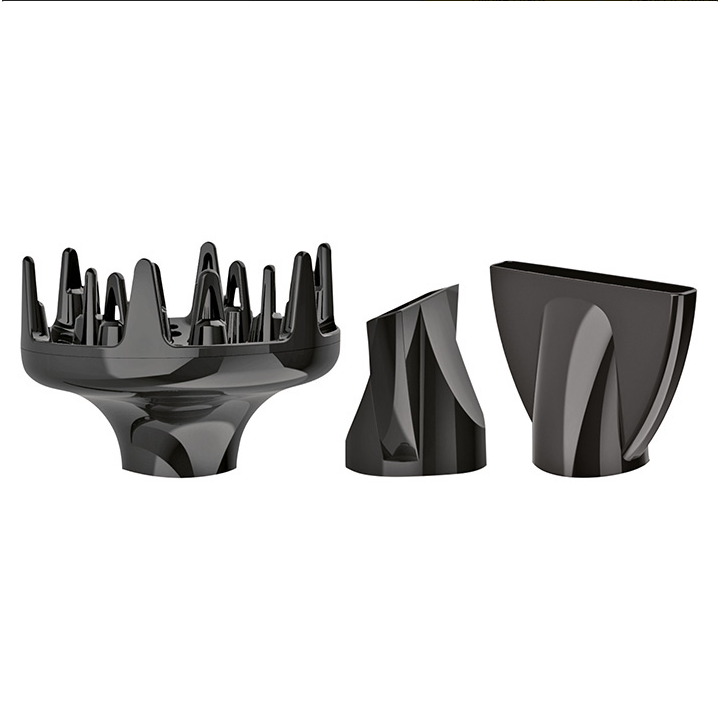 Σεσουάρ μαλλιών με AC μοτέρ 2200W και λειτουργία ιονισμού, σε κόκκινο χρώμα.