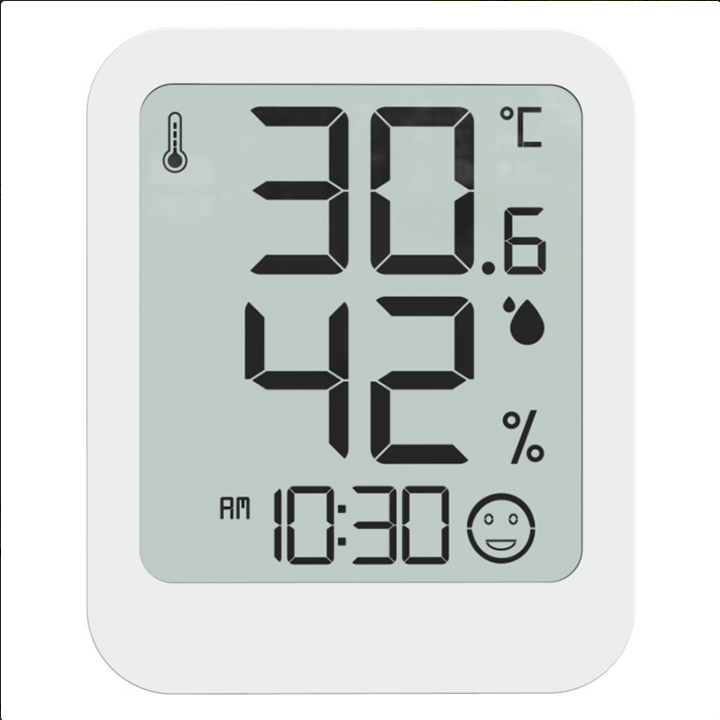 Ψηφιακό θερμόμετρο και υγρόμετρο εσωτερικού χώρου LIFE CONTEMPO WHITE