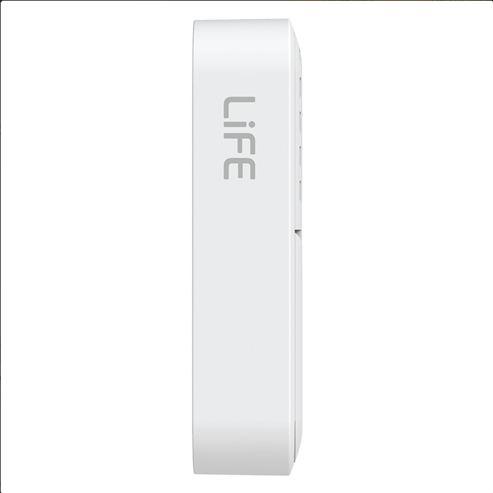 Ψηφιακό θερμόμετρο και υγρόμετρο εσωτερικού χώρου LIFE CONTEMPO WHITE