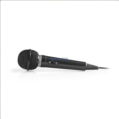 Ενσύρματο μικρόφωνο, με καλώδιο 5m NEDIS MPWD01BK