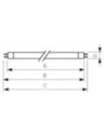 Λάμπα φθορισμού T8 36W/865 OSRAM OSRAM T83665