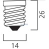 Λάμπα led σφαιρική 2.5W E14 G45 2700Κ SYLVANIA SYLVANIA G452.527E14SYL