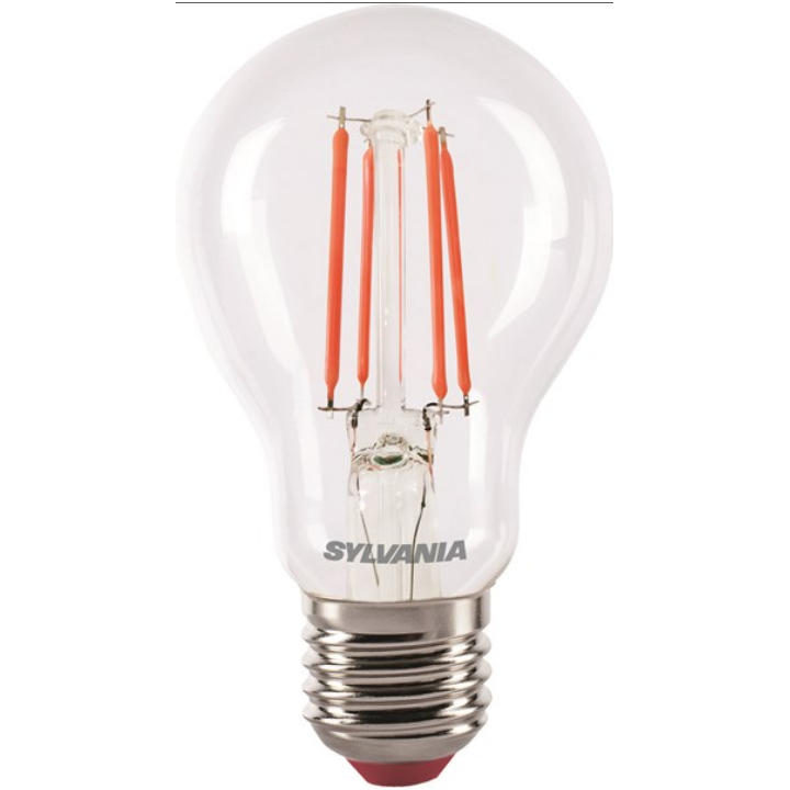 Λάμπα led κόκκινο χρώμα 4W E27 A60 SYLVANIA SYLVANIA LRED86307