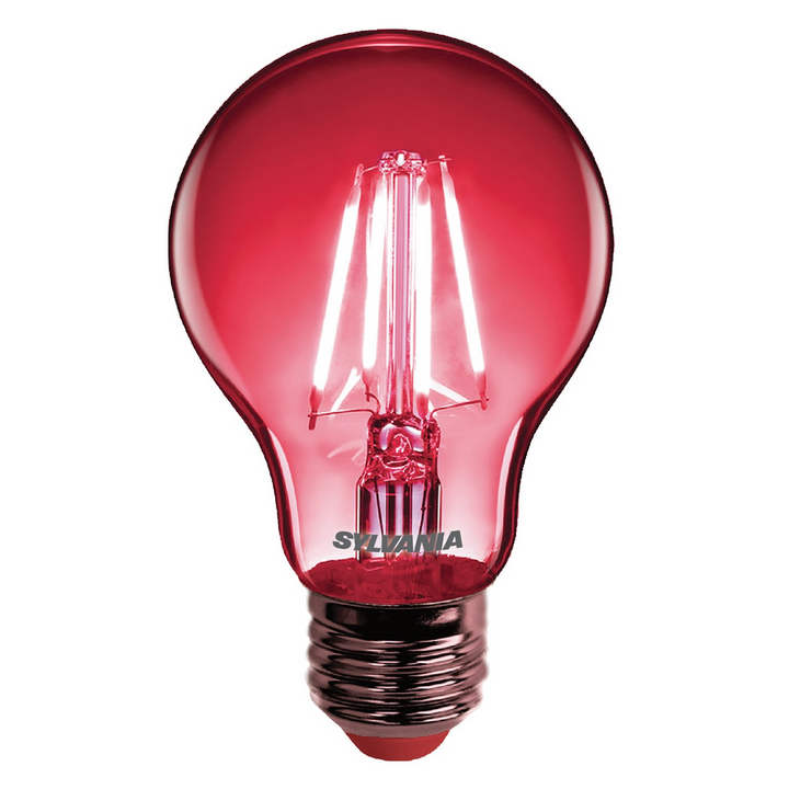 Λάμπα led κόκκινο χρώμα  4W E27 A60 SYLVANIA