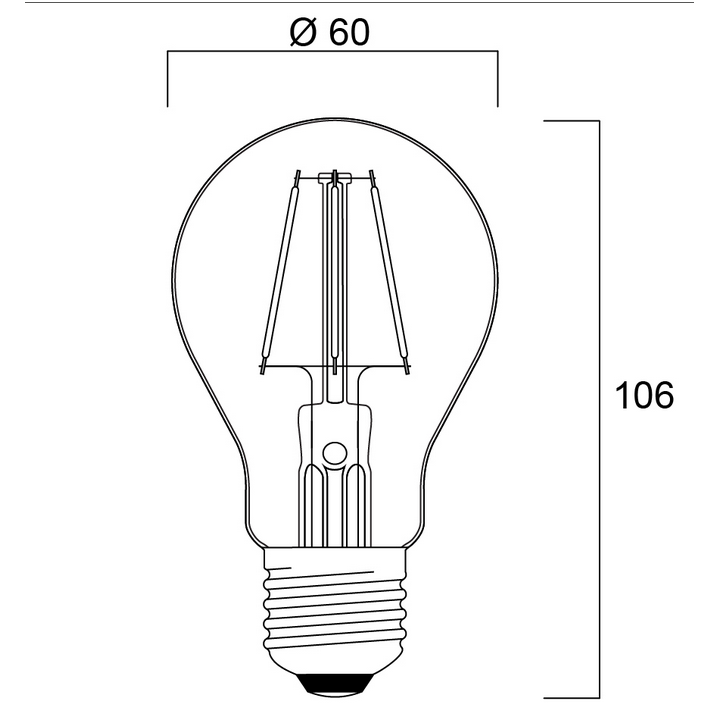 Λάμπα led πράσινο χρώμα 4W E27 A60 SYLVANIA SYLVANIA LGRE86309