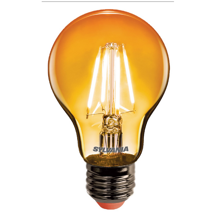 Λάμπα led πορτοκαλί χρώμα 4W E27 A60 SYLVANIA SYLVANIA LORANGE86306