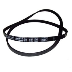 Fluted belt for washing...