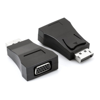Αντάπτορας DisplayPort αρσενικό σε VGA θηλυκό ΓΕΝΙΚΗΣ ΧΡΗΣΗΣ ADISP0001